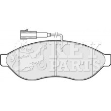 KBP2001 KEY PARTS Комплект гальмівних колодок дисковий гальм