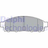 LP3313 DELPHI Комплект гальмівних колодок дисковий гальм