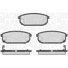 363916060448 MAGNETI MARELLI Комплект гальмівних колодок дисковий гальм