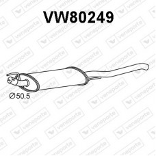VW80249 VENEPORTE Глушник вихлопних газів кінцевий