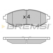BP3111 BREMSI Комплект гальмівних колодок дисковий гальм