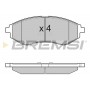 BP3111 BREMSI Комплект гальмівних колодок дисковий гальм