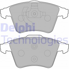 LP2224 DELPHI Комплект гальмівних колодок дисковий гальм