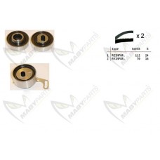 OBK010464 MABYPARTS Комплект ременя ГРМ