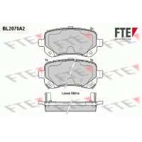 BL2070A2 FTE Комплект гальмівних колодок дисковий гальм