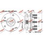 01.98118 AUTOKIT Комплект підшипника ступиці колеса