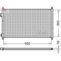 DCN40018 DENSO Конденсатор кондиціонера