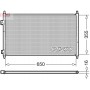 DCN40018 DENSO Конденсатор кондиціонера