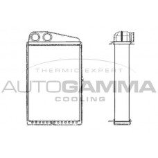 103247 AUTOGAMMA Теплообмінник обігрів салону