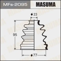 MFs-2095 MASUMA Комплект пыльника, Привідний вал