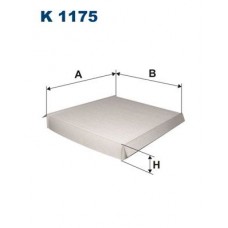 Фільтр повітря у внутрішньому просторі FILTRON K 1175
