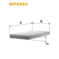 WP6864 WIX FILTERS Фільтр повітря у внутрішньому просторі