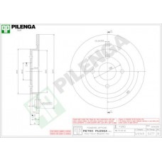 5277 PILENGA Гальмівний диск