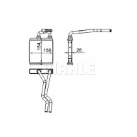 WG2180142 WILMINK GROUP Теплообмінник обігрів салону