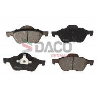 323948 DACO Germany Комплект гальмівних колодок дисковий гальм