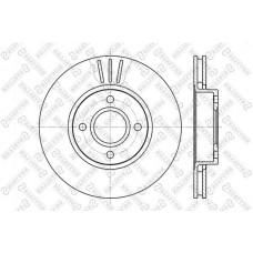 6020-2542V-SX STELLOX Гальмівний диск