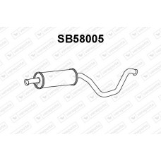 SB58005 VENEPORTE Предглушник вихлопних газів