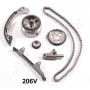 KDK-206V JAPANPARTS Комплект цілі приводу розподільного валу