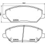P 30 110 BREMBO Комплект гальмівних колодок дисковий гальм
