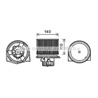 SB8078 AVA QUALITY COOLING Вентилятор салону