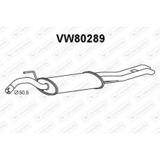 VW80289 VENEPORTE Глушник вихлопних газів кінцевий