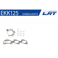 EKK125 LRT Монтажний комплект каталізатор