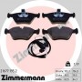 21677.195.2 ZIMMERMANN Комплект гальмівних колодок дисковий гальм