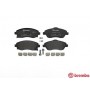P 59 036 BREMBO Комплект гальмівних колодок дисковий гальм