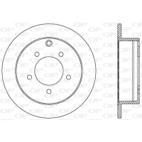 BDA2588.10 OPEN PARTS Гальмівний диск