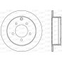 BDA2588.10 OPEN PARTS Гальмівний диск