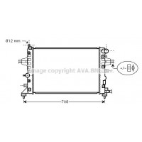 OLA2362 AVA QUALITY COOLING Радіатор охолодження двигуна