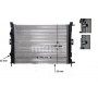CR 1690 000S MAHLE Радіатор охолодження двигуна
