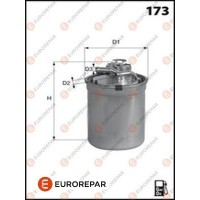 1616214880 EUROREPAR Паливний фільтр