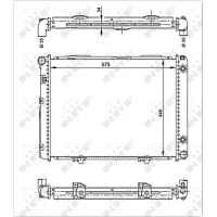 WG1722670 WILMINK GROUP Радіатор охолодження двигуна
