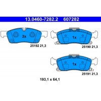 13.0460-7282.2 ATE Комплект гальмівних колодок дисковий гальм