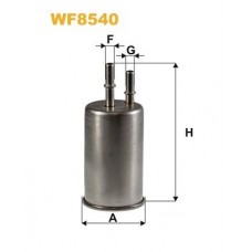 WF8540 WIX FILTERS Паливний фільтр