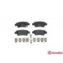 P 28 046 BREMBO Комплект гальмівних колодок дисковий гальм