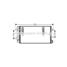 AIA5297D AVA QUALITY COOLING Конденсатор кондиціонера