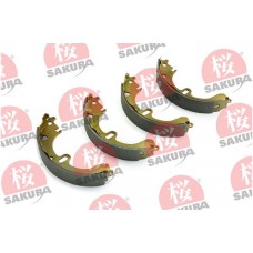 602-20-3710 SAKURA Комплект гальмівних колодок