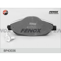BP43036 FENOX Комплект гальмівних колодок дисковий гальм