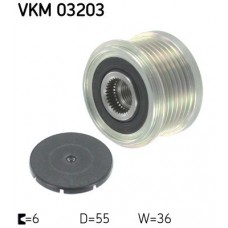 VKM 03203 SKF Механізм вільного ходу генератора