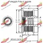 03.81996 AUTOKIT Механізм вільного ходу генератора