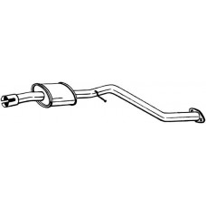 281-971 BOSAL Середній глушник вихлопних газів