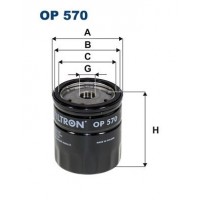 OP 570 FILTRON Масляний фільтр