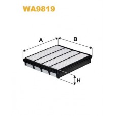 WA9819 WIX FILTERS Повітряний фільтр