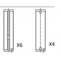 BM1044-STD FAI AutoParts Підшипник колінвала