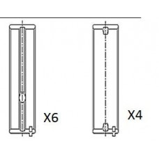 BM1044-STD FAI AutoParts Підшипник колінвала