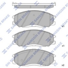 SP1115 Hi-Q Комплект гальмівних колодок дисковий гальм