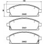 8DB 355 009-661 HELLA PAGID Комплект гальмівних колодок дисковий гальм