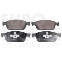 5502222580 EUROBRAKE Комплект гальмівних колодок дисковий гальм